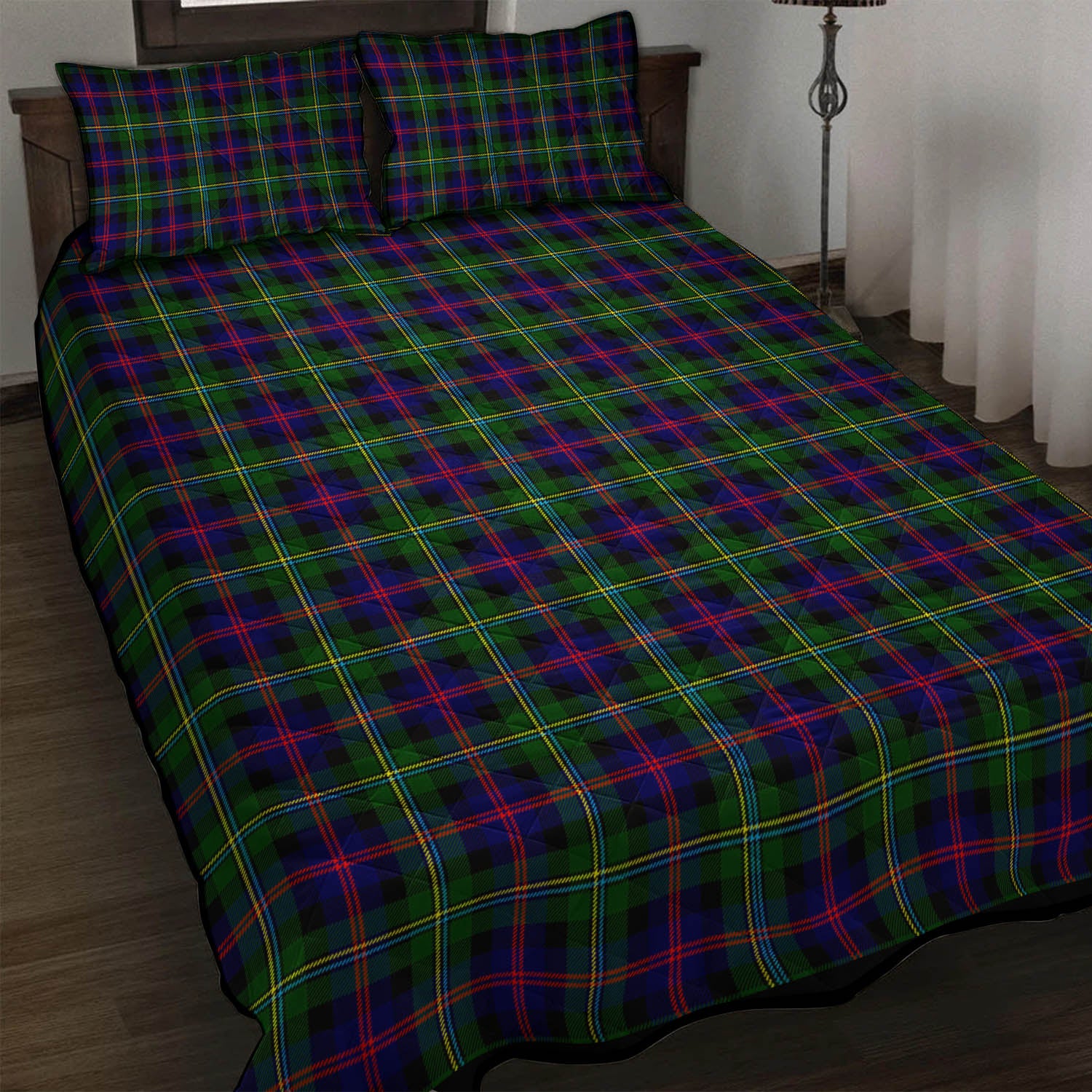 Malcolm Tartan Quilt Bed Set - Tartan Vibes Clothing