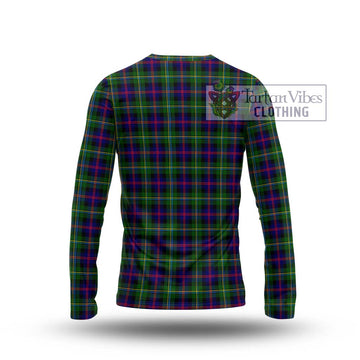 Malcolm Tartan Long Sleeve T-Shirt with Family Crest DNA In Me Style