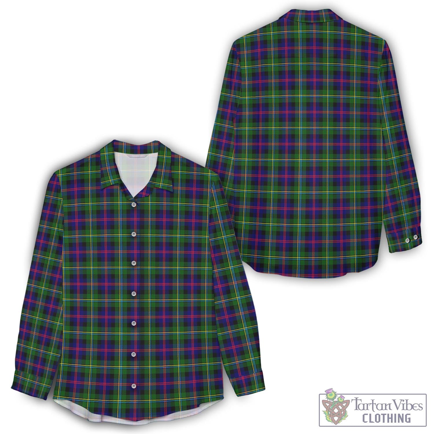 Malcolm Tartan Womens Casual Shirt