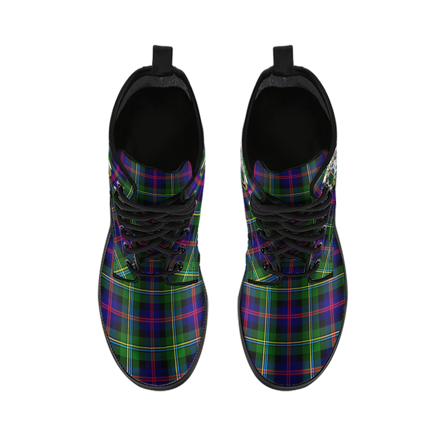 malcolm-tartan-leather-boots-with-family-crest