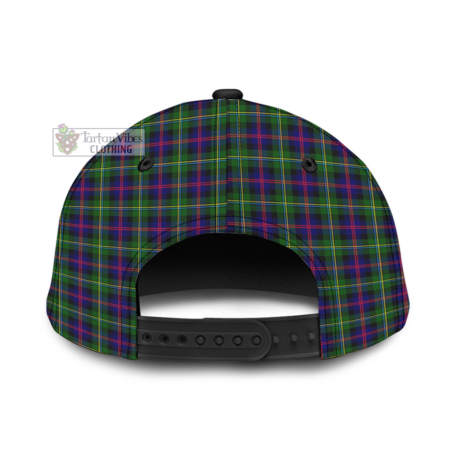 Tartan Vibes Clothing Malcolm Tartan Classic Cap with Family Crest In Me Style