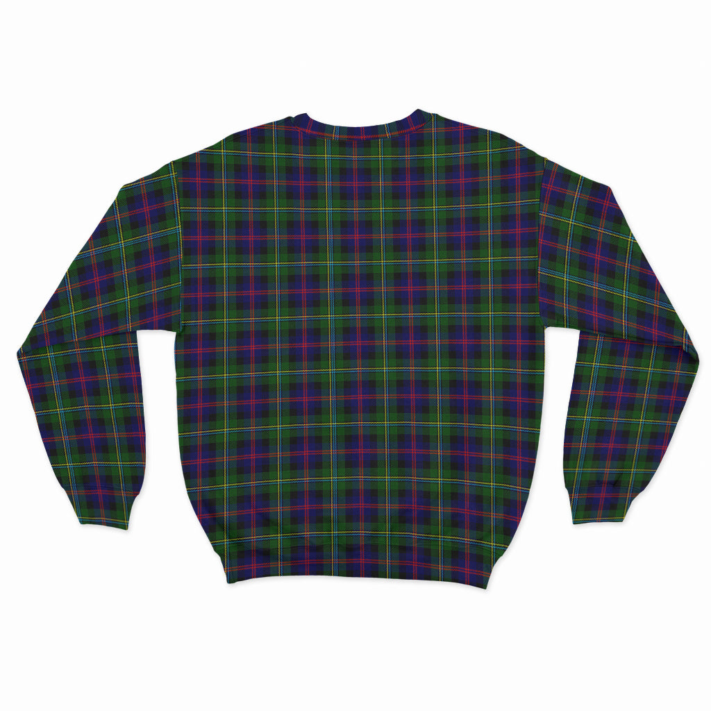 Malcolm Tartan Sweatshirt with Family Crest - Tartan Vibes Clothing