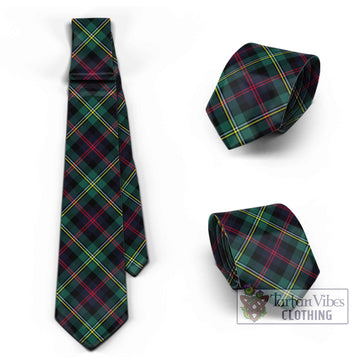 Malcolm Modern Tartan Classic Necktie Cross Style