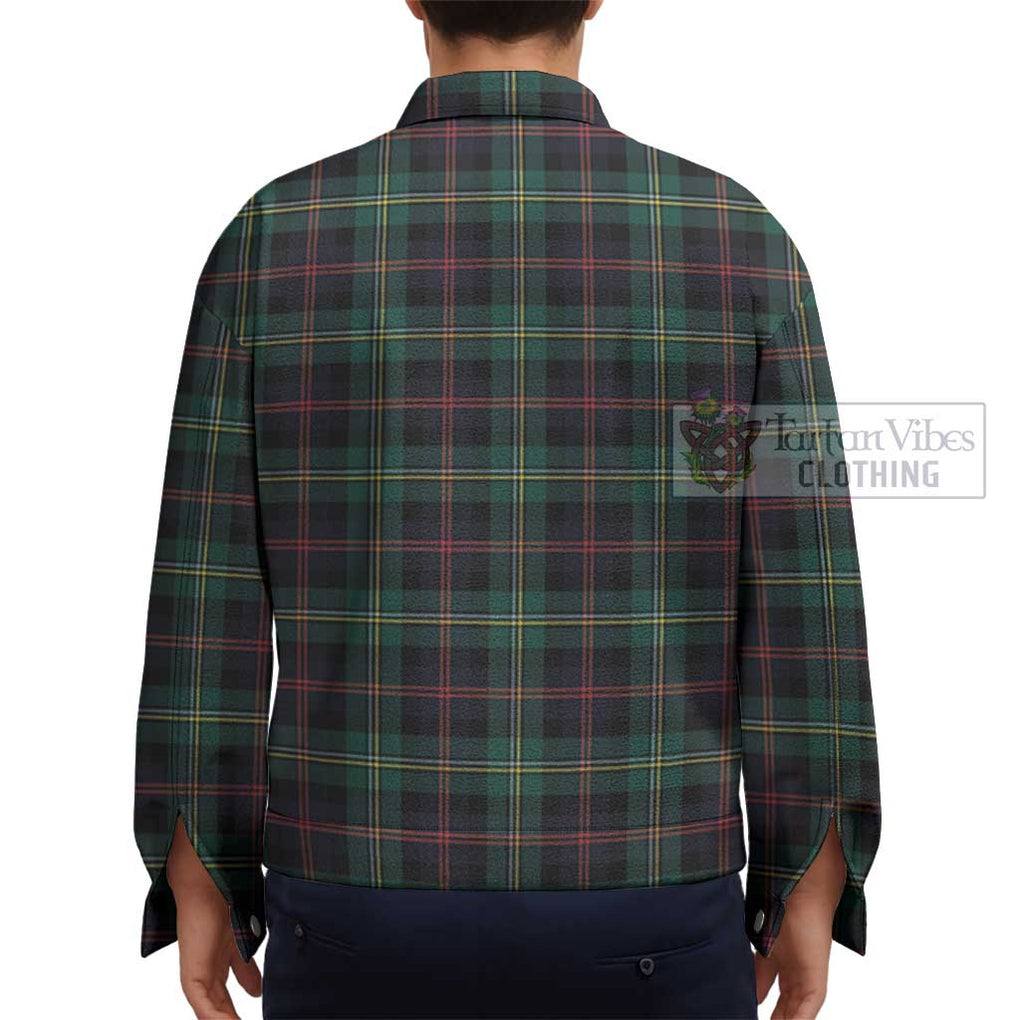 Malcolm Modern Tartan Unisex Lapel Cotton Jacket - Tartan Vibes Clothing