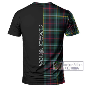 Malcolm Modern Tartan T-Shirt with Family Crest and Half Of Me Style