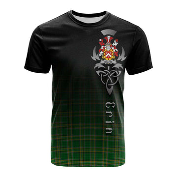Malpas Irish Clan Cotton T-shirt with Coat of Arms Erin Go Bragh Celtic Inspired Kid's Shirt - Tartan Vibes Clothing