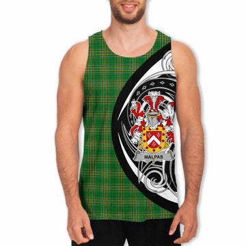 Malpas Irish Clan Men's Tank Top Celtic Circle Style Men - Tartan Vibes Clothing