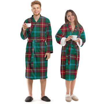 Manitoba Province Canada Tartan Bathrobe