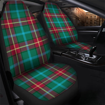 Manitoba Province Canada Tartan Car Seat Cover