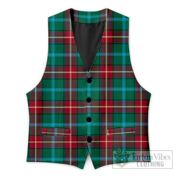 Manitoba Province Canada Tartan Men's Sleeveless Suit Vest