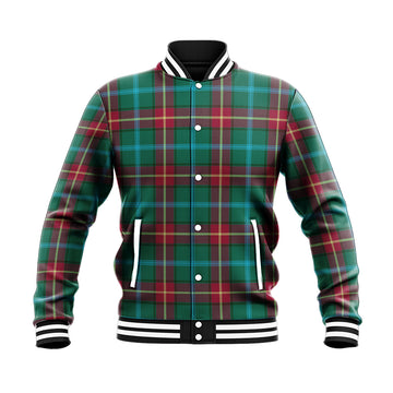 Manitoba Province Canada Tartan Baseball Jacket