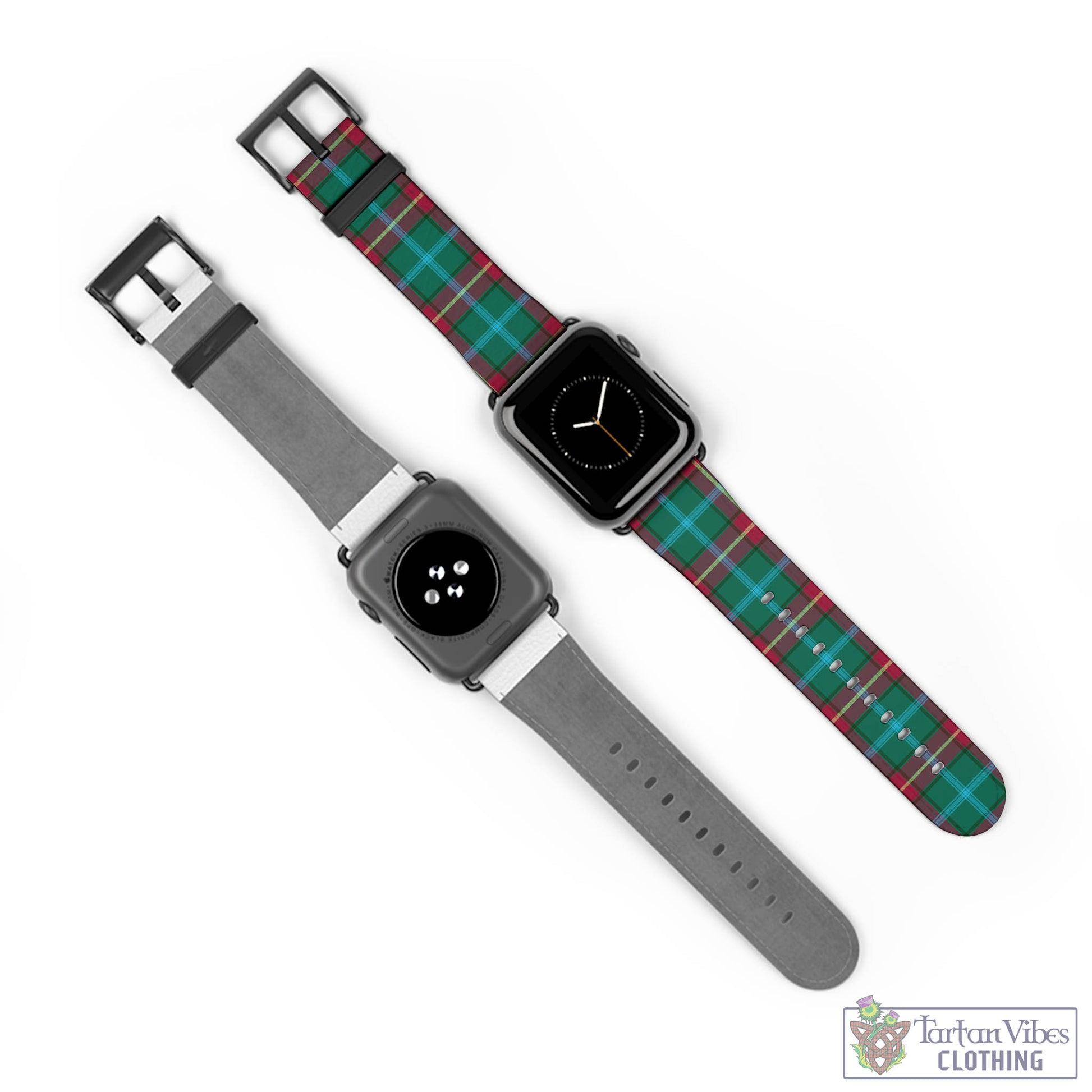 Tartan Vibes Clothing Manitoba Province Canada Tartan Watch Band