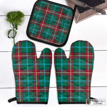 Manitoba Province Canada Tartan Combo Oven Mitt & Pot-Holder