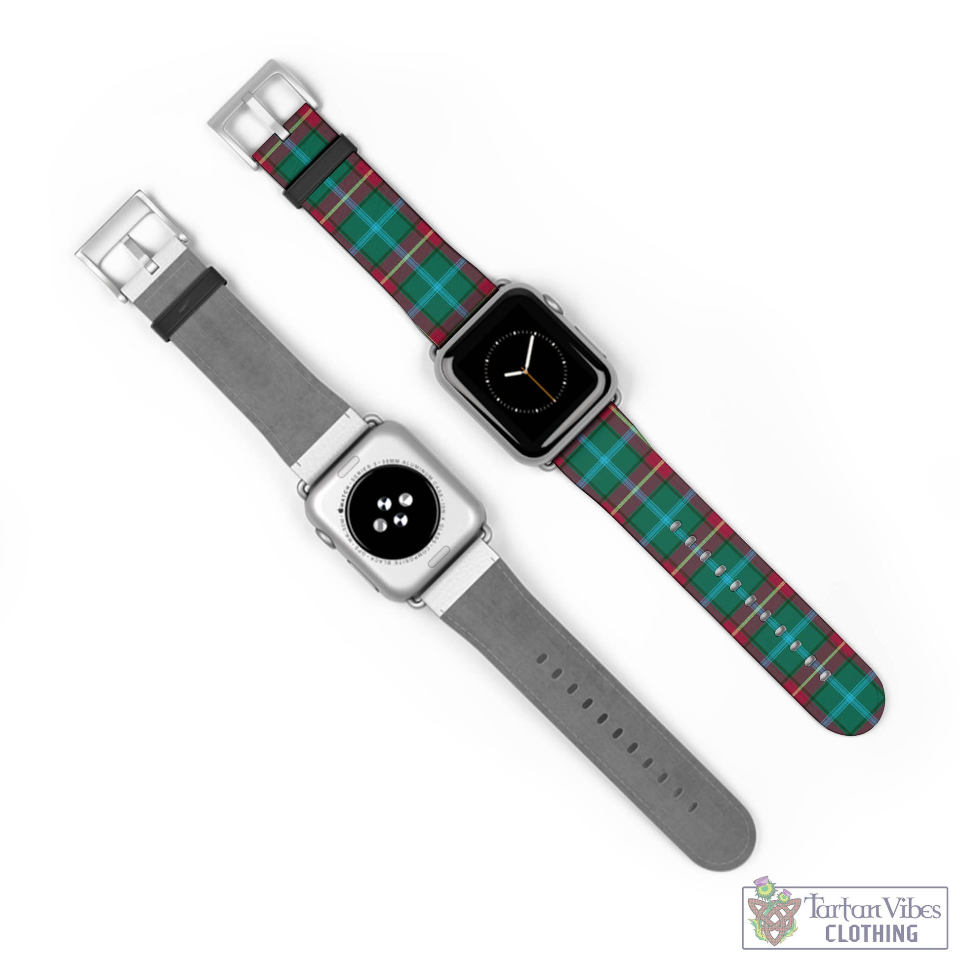 Tartan Vibes Clothing Manitoba Province Canada Tartan Watch Band