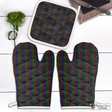 Mann Tartan Combo Oven Mitt & Pot-Holder White - Tartan Vibes Clothing