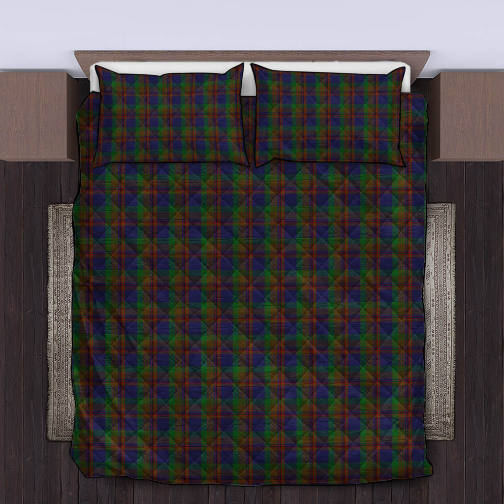 Mann Tartan Quilt Bed Set King - Tartan Vibes Clothing