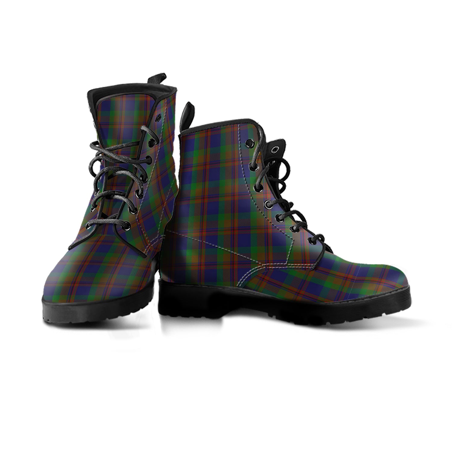 mann-tartan-leather-boots