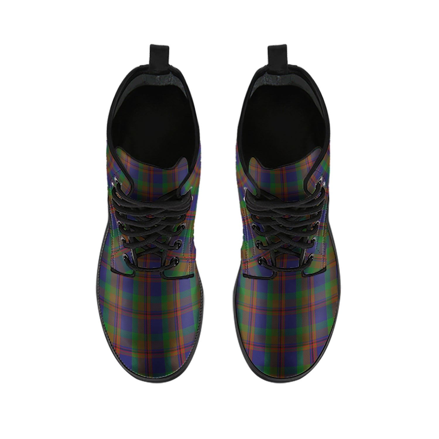 mann-tartan-leather-boots