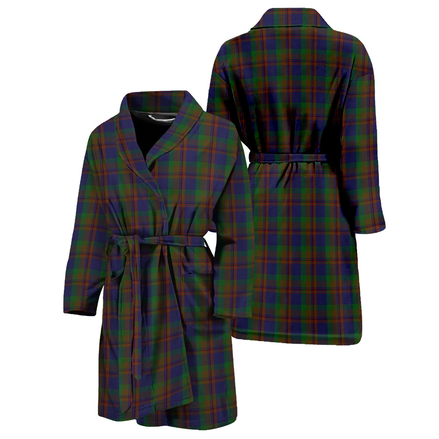 Mann Tartan Bathrobe Unisex M - Tartan Vibes Clothing