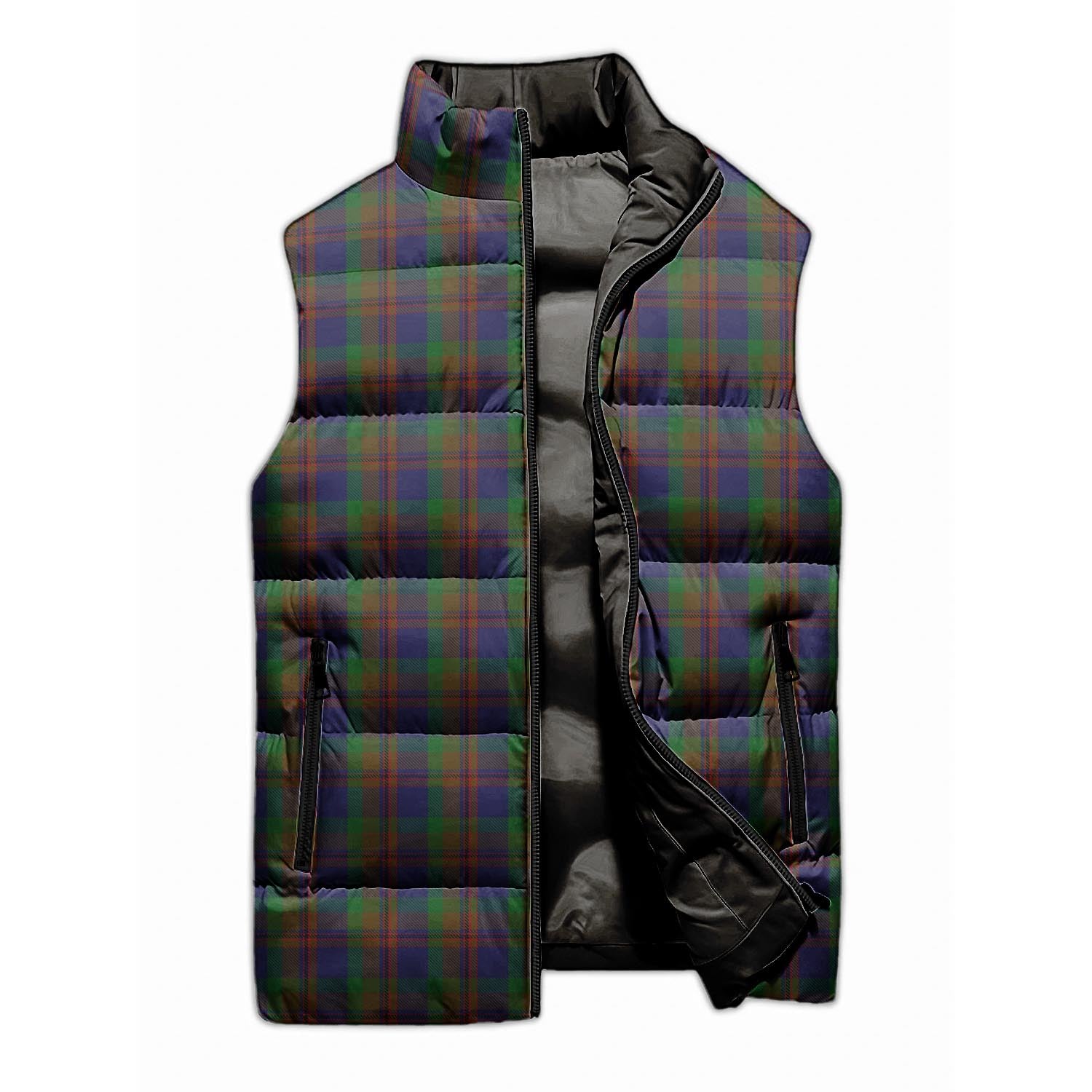 Mann Tartan Sleeveless Puffer Jacket - Tartanvibesclothing