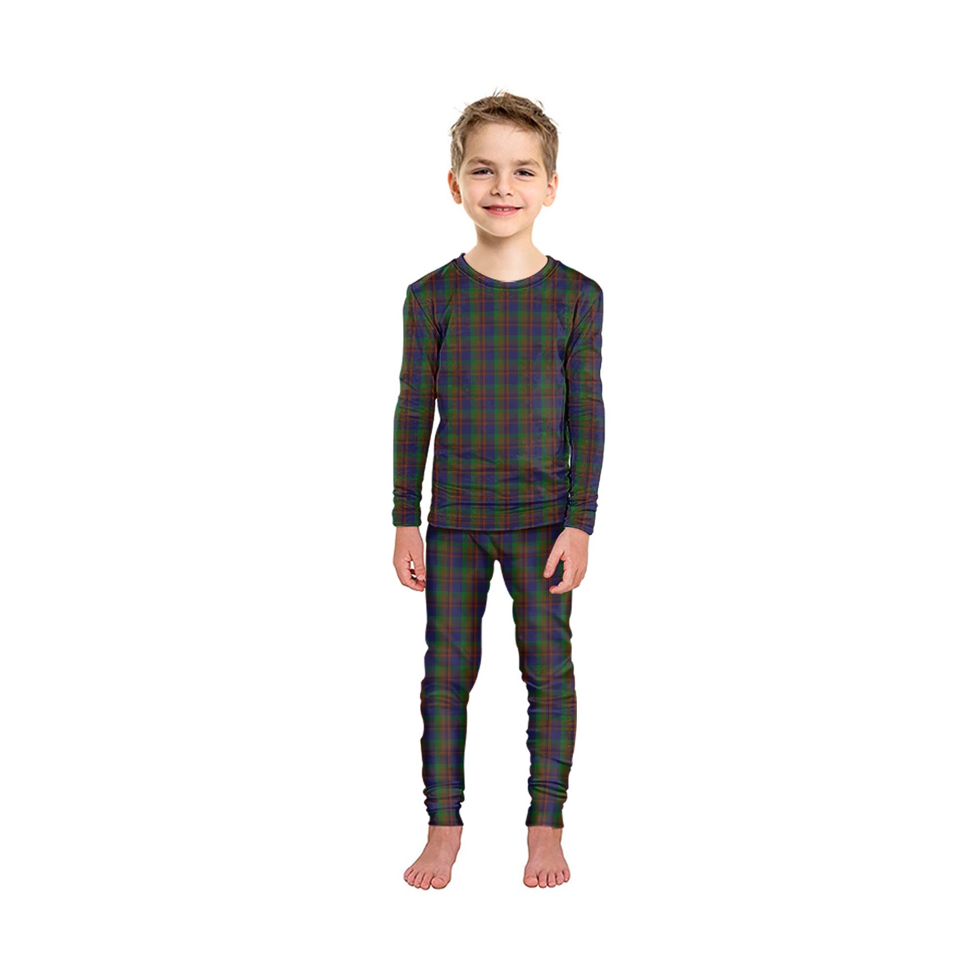 Mann Tartan Pajamas Family Set - Tartan Vibes Clothing