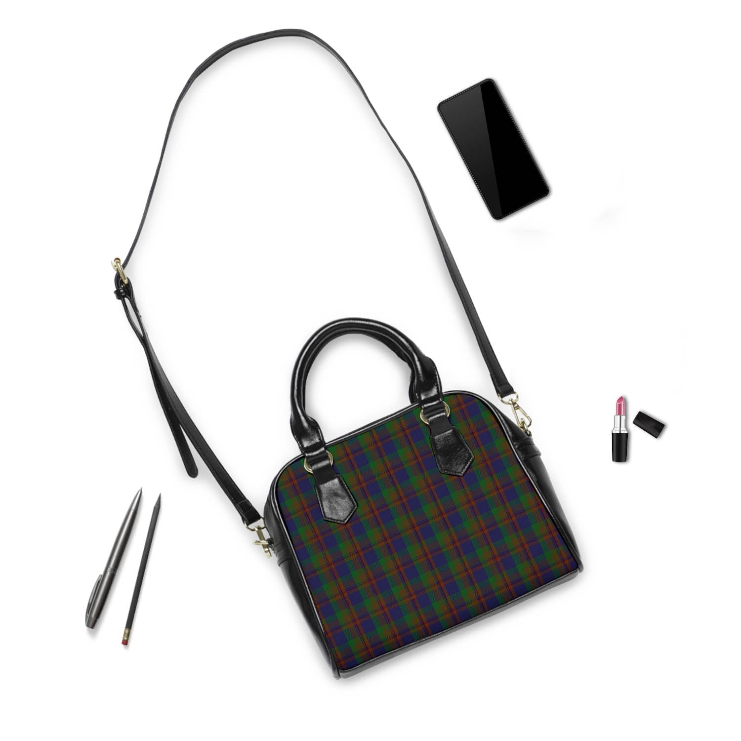 Mann Tartan Shoulder Handbags - Tartan Vibes Clothing