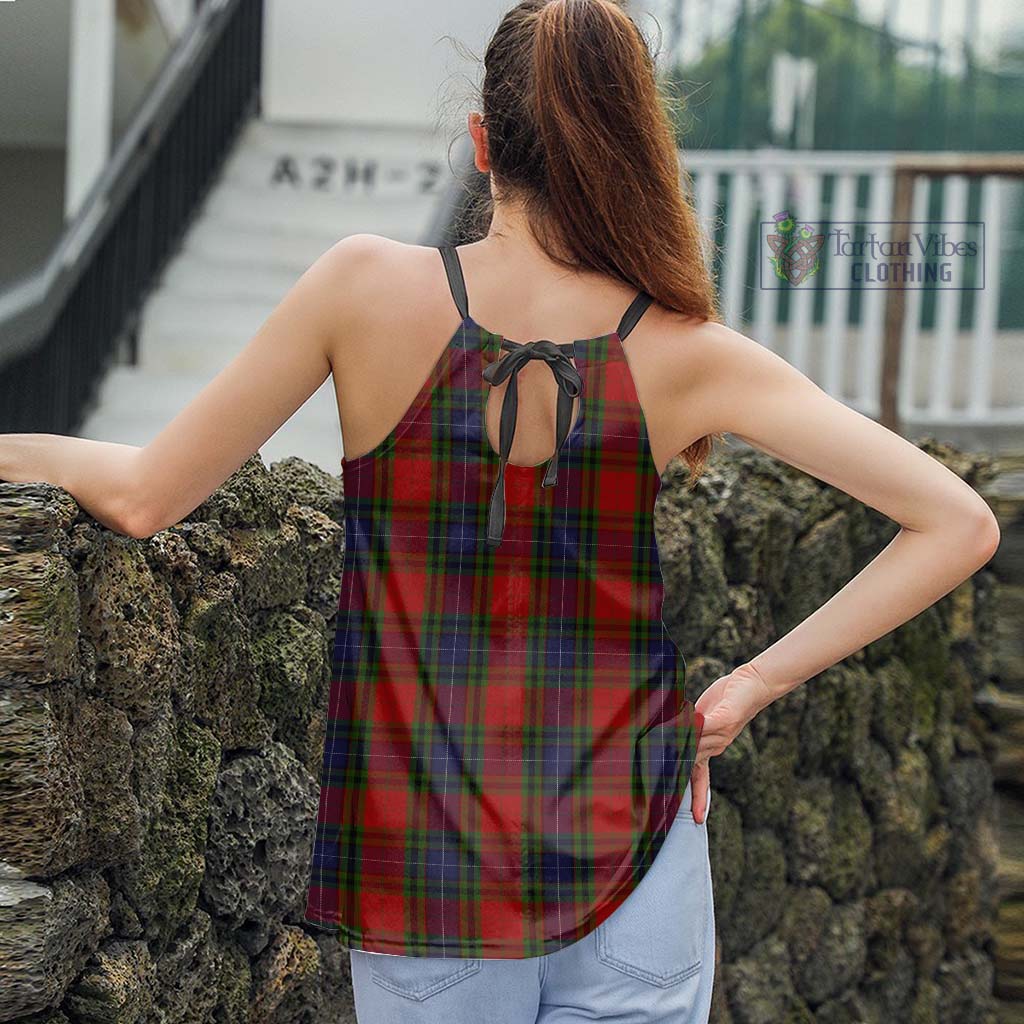 Tartan Vibes Clothing Manson Tartan Loose Halter Neck Camisole