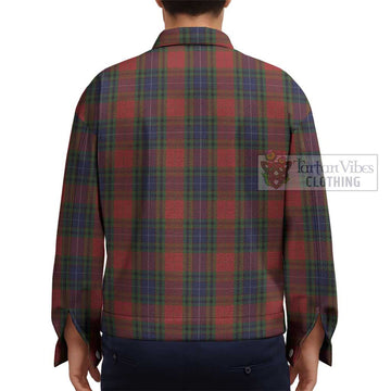 Manson Tartan Unisex Lapel Cotton Jacket