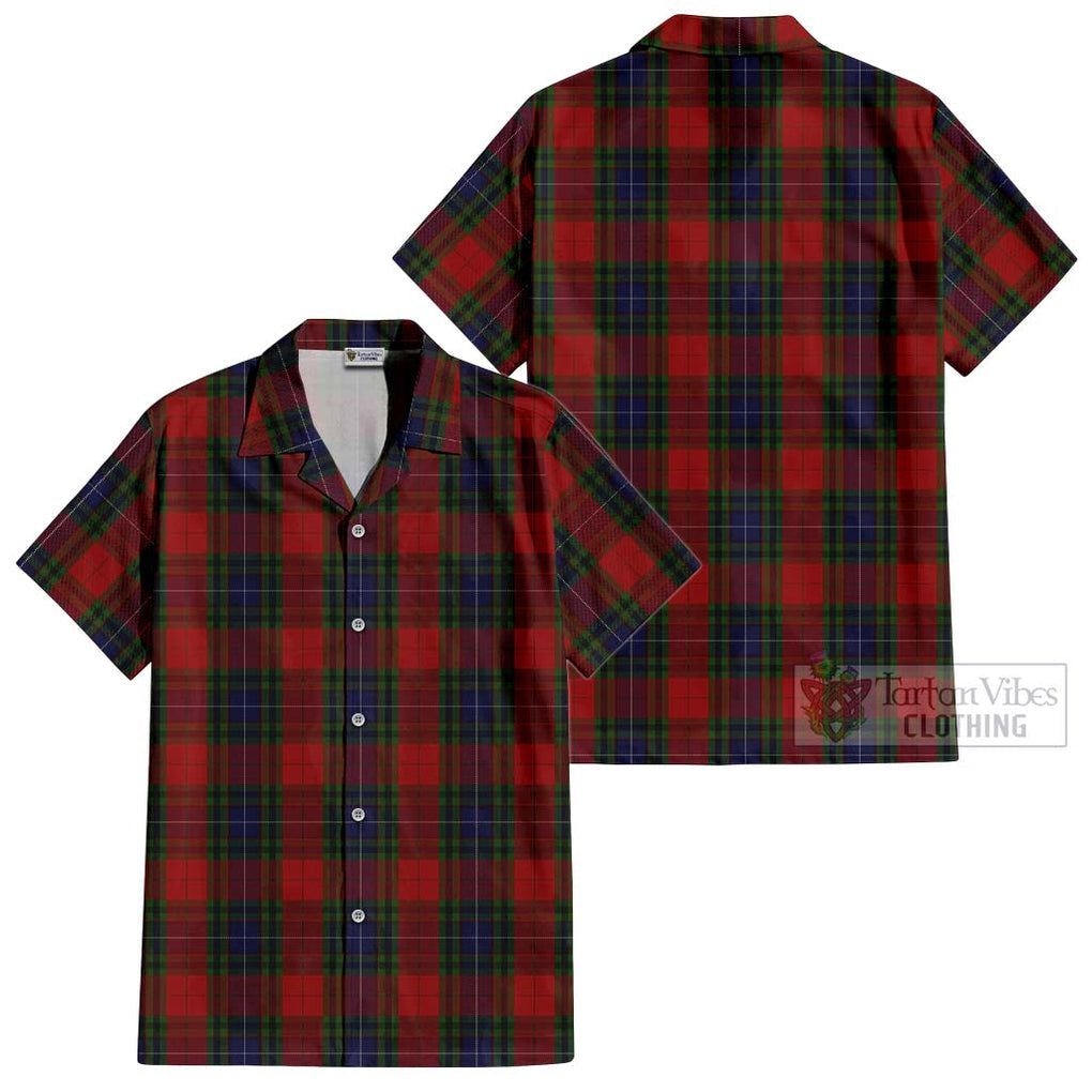 Manson Tartan Cotton Hawaiian Shirt Kid - Tartanvibesclothing Shop