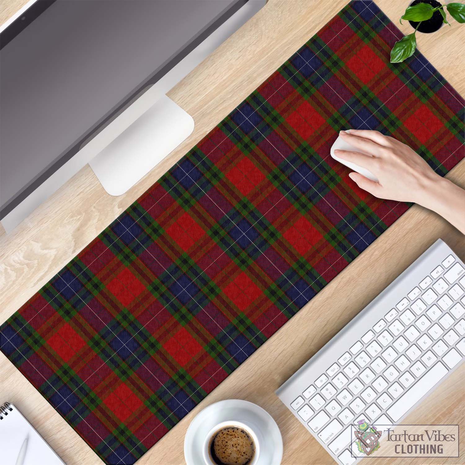 Tartan Vibes Clothing Manson Tartan Mouse Pad