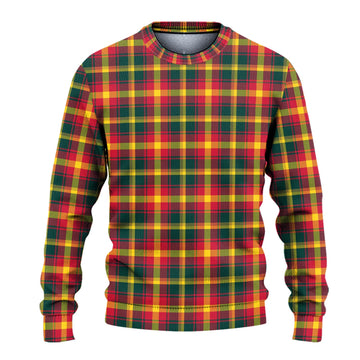 Maple Leaf Canada Tartan Ugly Sweater - Tartan Vibes Clothing