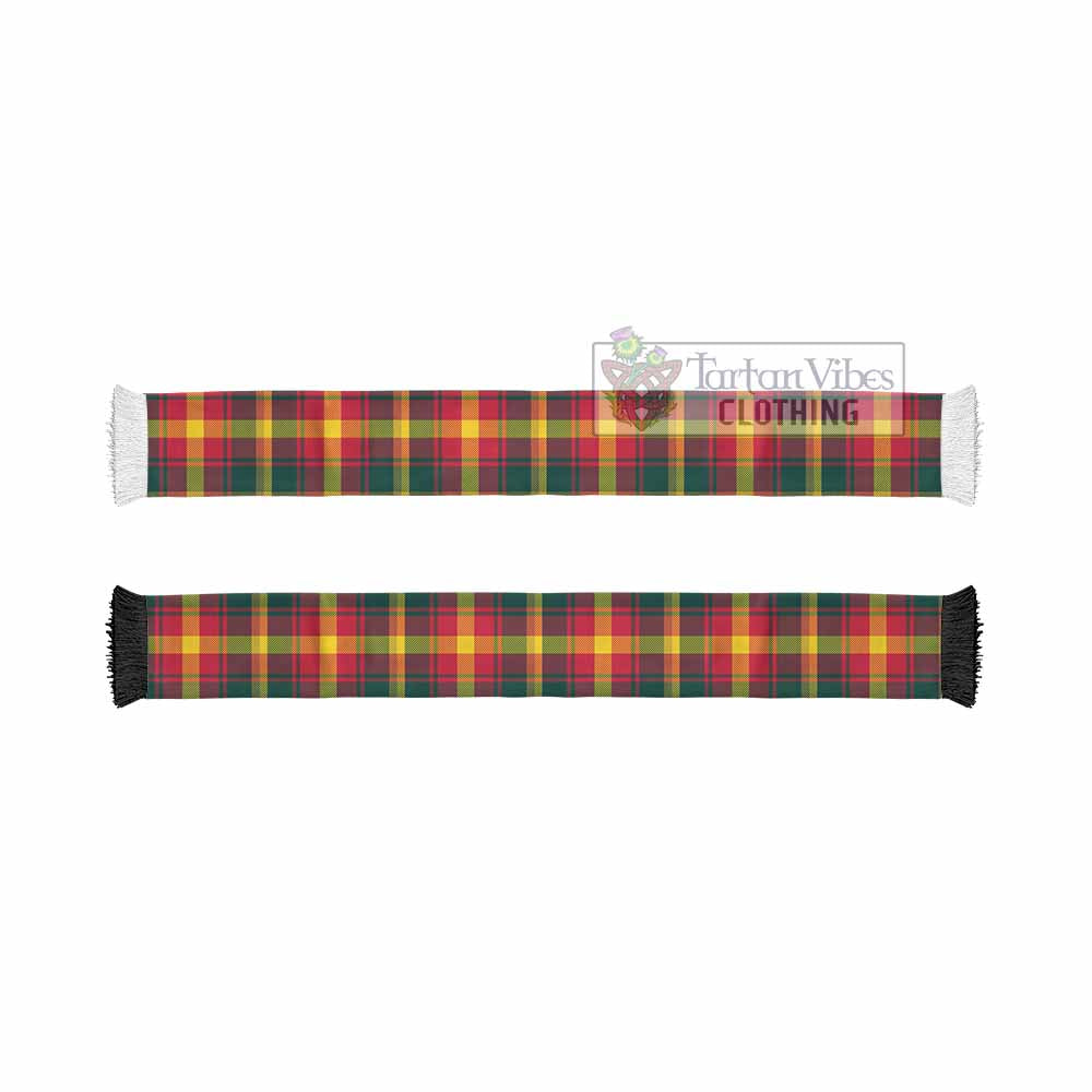 Maple Leaf Canada Tartan Ruffneck Scarf - Tartan Vibes Clothing