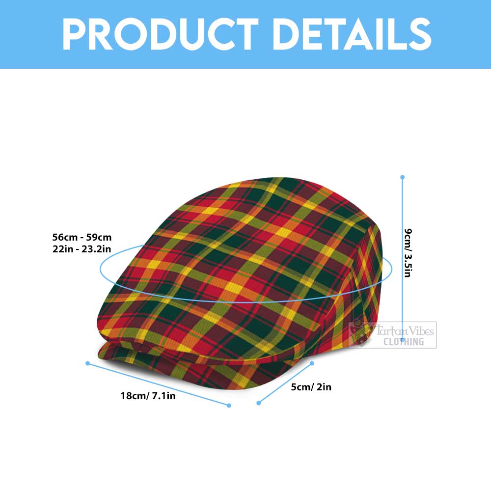 Tartan Vibes Clothing Maple Leaf Canada Tartan Jeff Hat