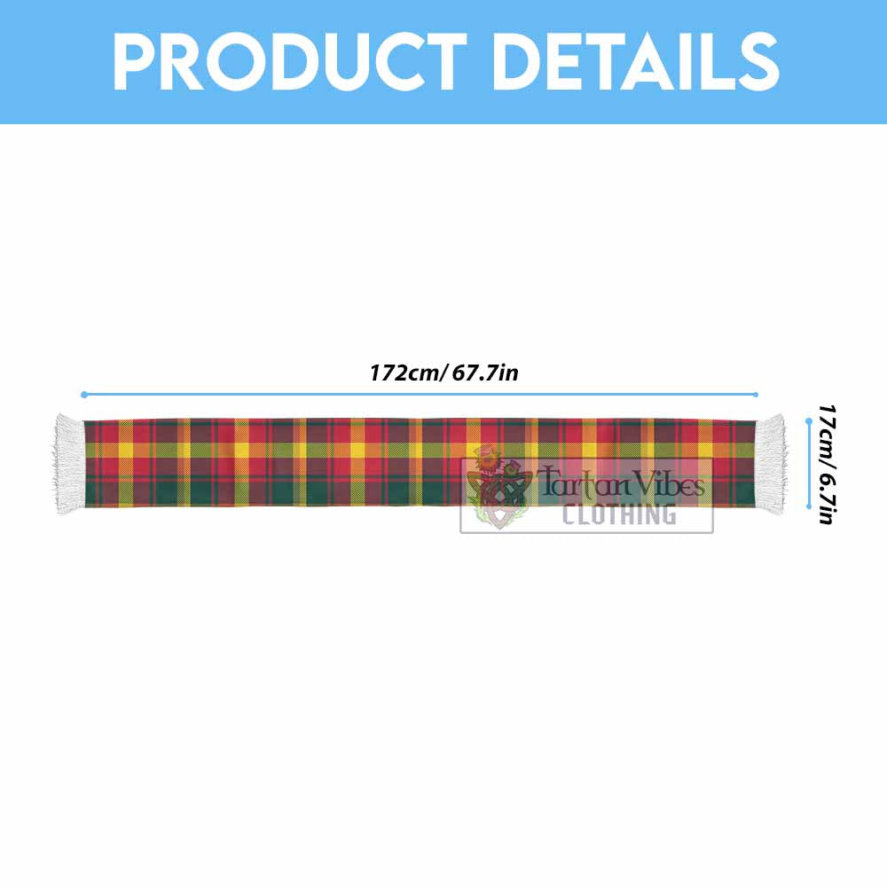 Maple Leaf Canada Tartan Ruffneck Scarf - Tartan Vibes Clothing
