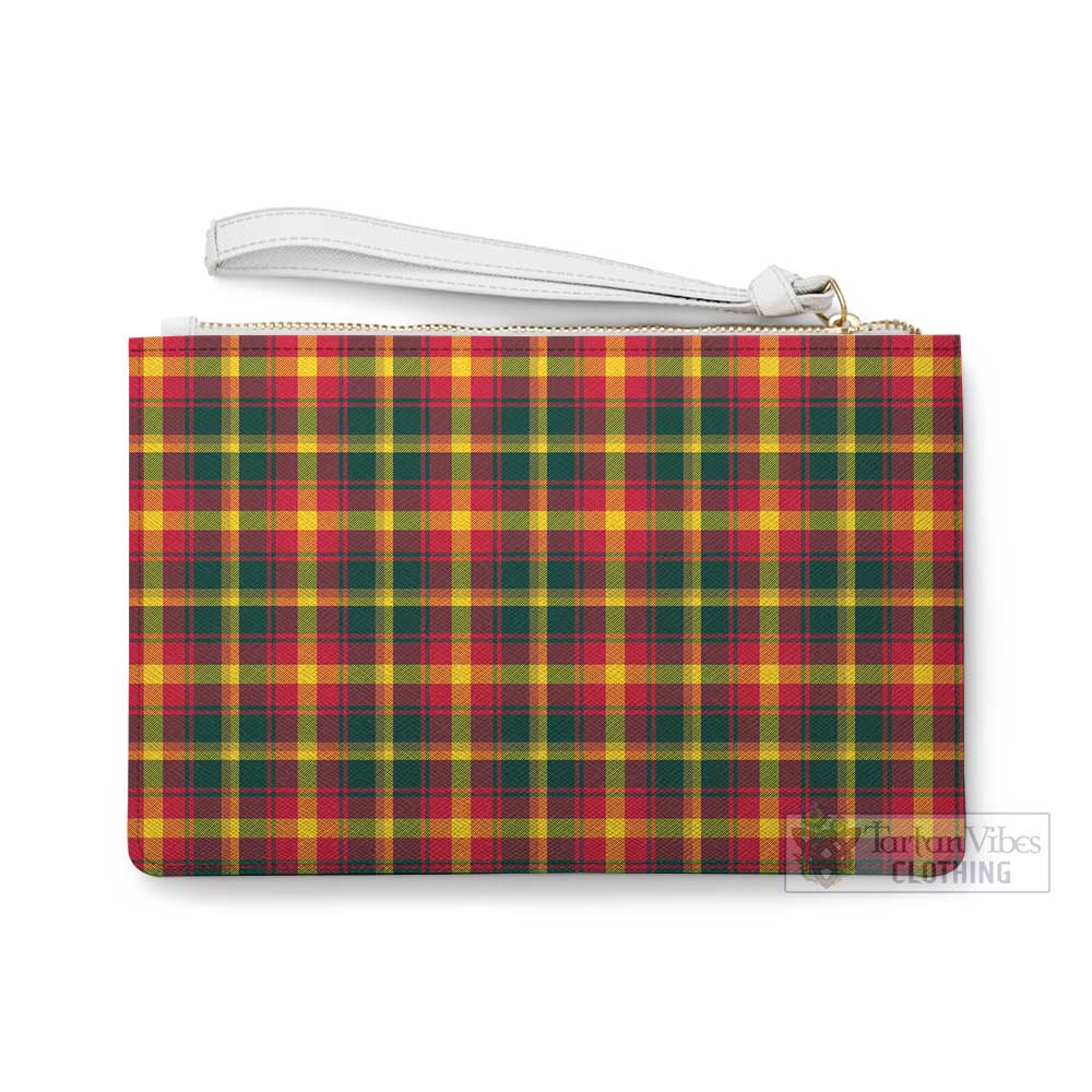 Maple Leaf Canada Tartan Clutch Bag - Tartan Vibes Clothing