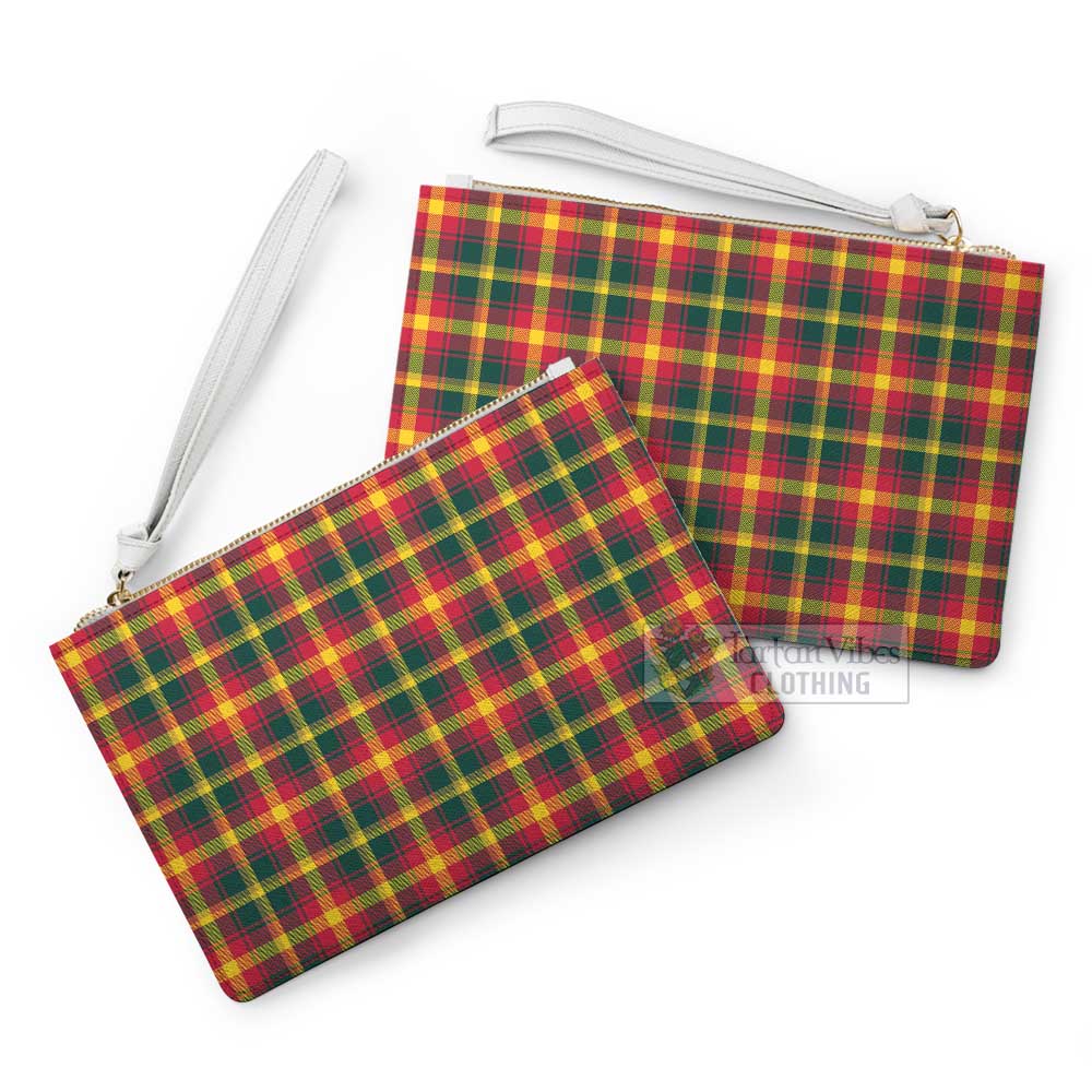 Maple Leaf Canada Tartan Clutch Bag - Tartan Vibes Clothing
