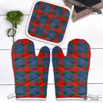 Mar Tartan Combo Oven Mitt & Pot-Holder White - Tartan Vibes Clothing