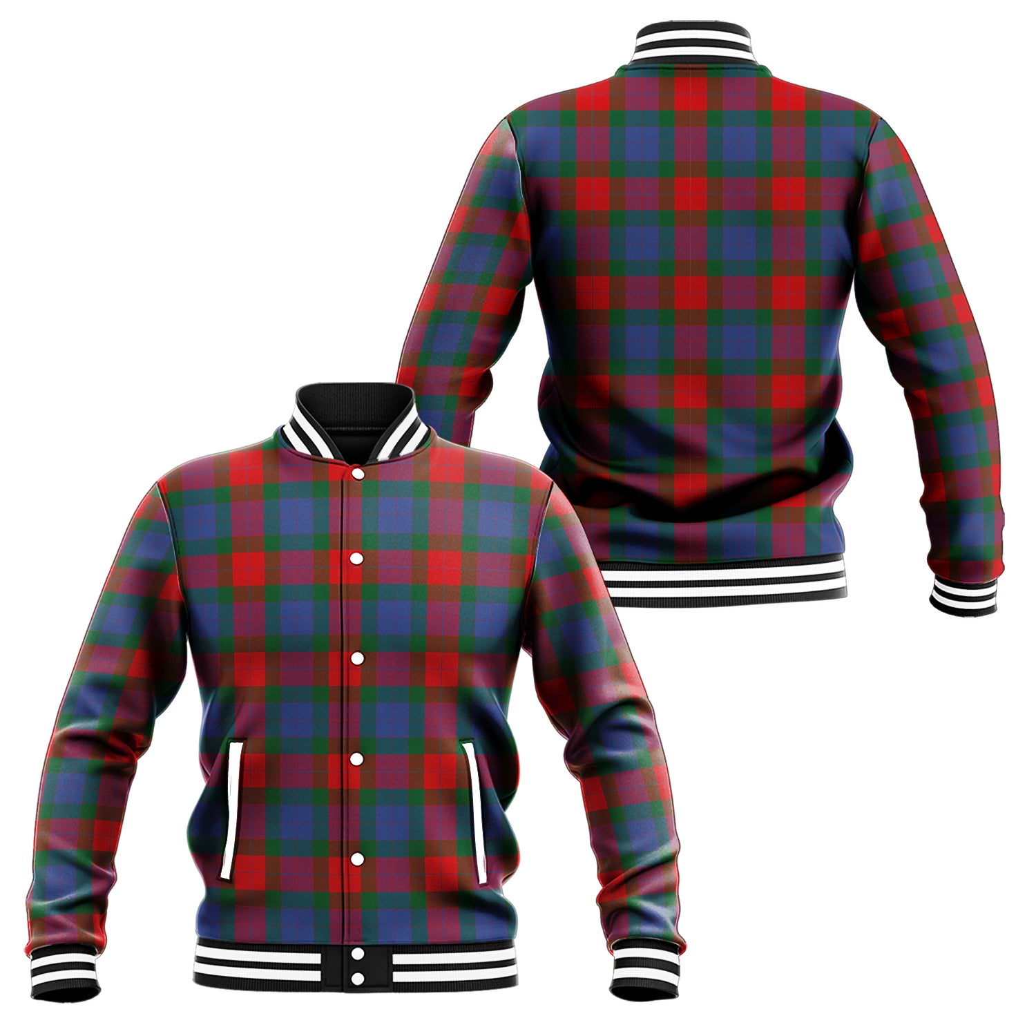 Mar Tartan Baseball Jacket Unisex - Tartan Vibes Clothing