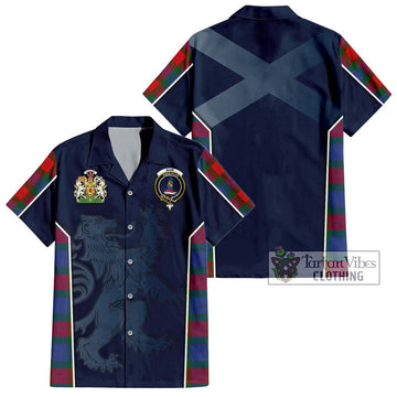 Mar Tartan Hawaiian Shirt with Family Crest and Lion Rampant Vibes Sport Style Kid - Tartan Vibes Clothing