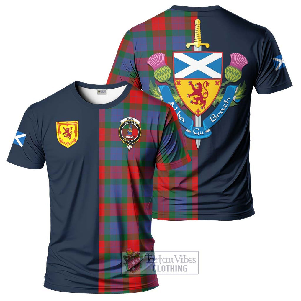 Mar Tartan T-Shirt Alba with Scottish Lion Royal Arm Half Style Kid's Shirt - Tartan Vibes Clothing