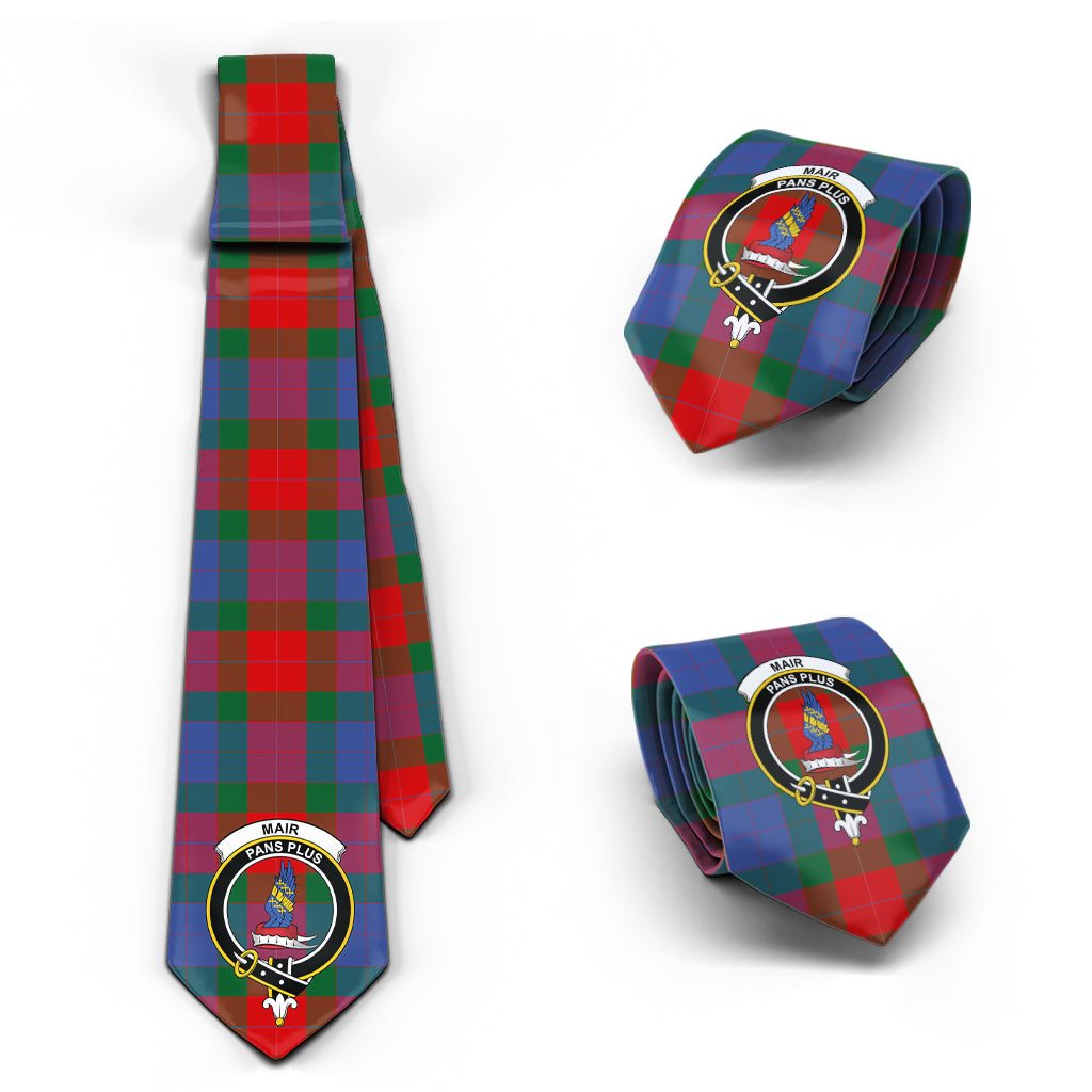 Mar Tartan Classic Necktie with Family Crest Necktie One Size - Tartan Vibes Clothing