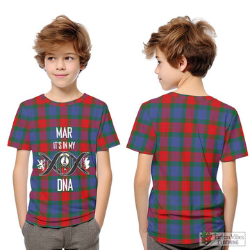 Mar Tartan Kid T-Shirt with Family Crest DNA In Me Style Youth XL Size14 - Tartan Vibes Clothing