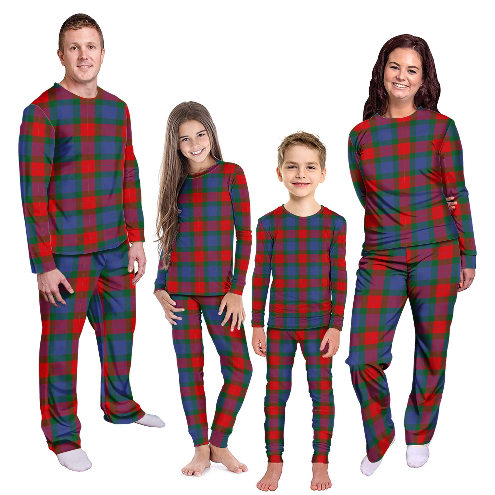 Mar Tartan Pajamas Family Set Kid - Tartan Vibes Clothing