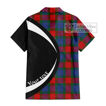 Mar Tartan Hawaiian Shirt with Family Crest Circle Style - Tartan Vibes Clothing