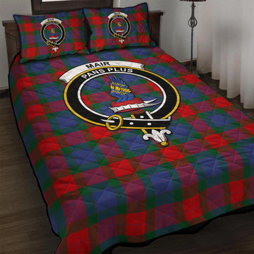 Mar Tartan Quilt Bed Set with Family Crest - Tartan Vibes Clothing
