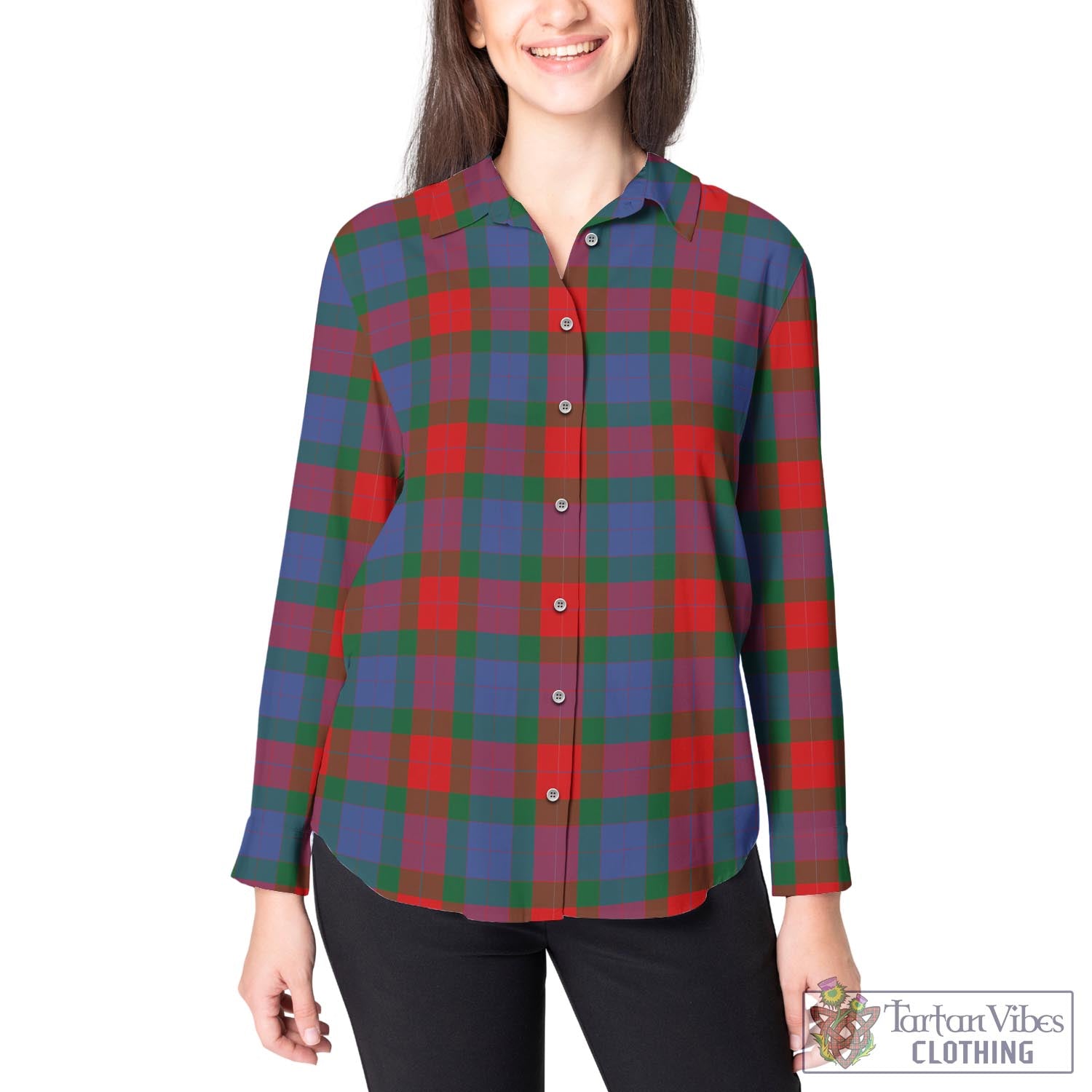 Mar Tartan Womens Casual Shirt