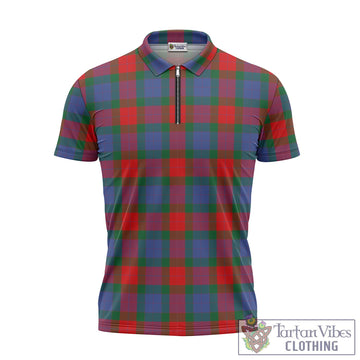 Mar Tartan Zipper Polo Shirt - Tartan Vibes Clothing