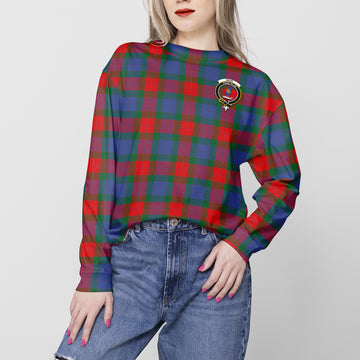 Mar Tartan Sweatshirt with Family Crest