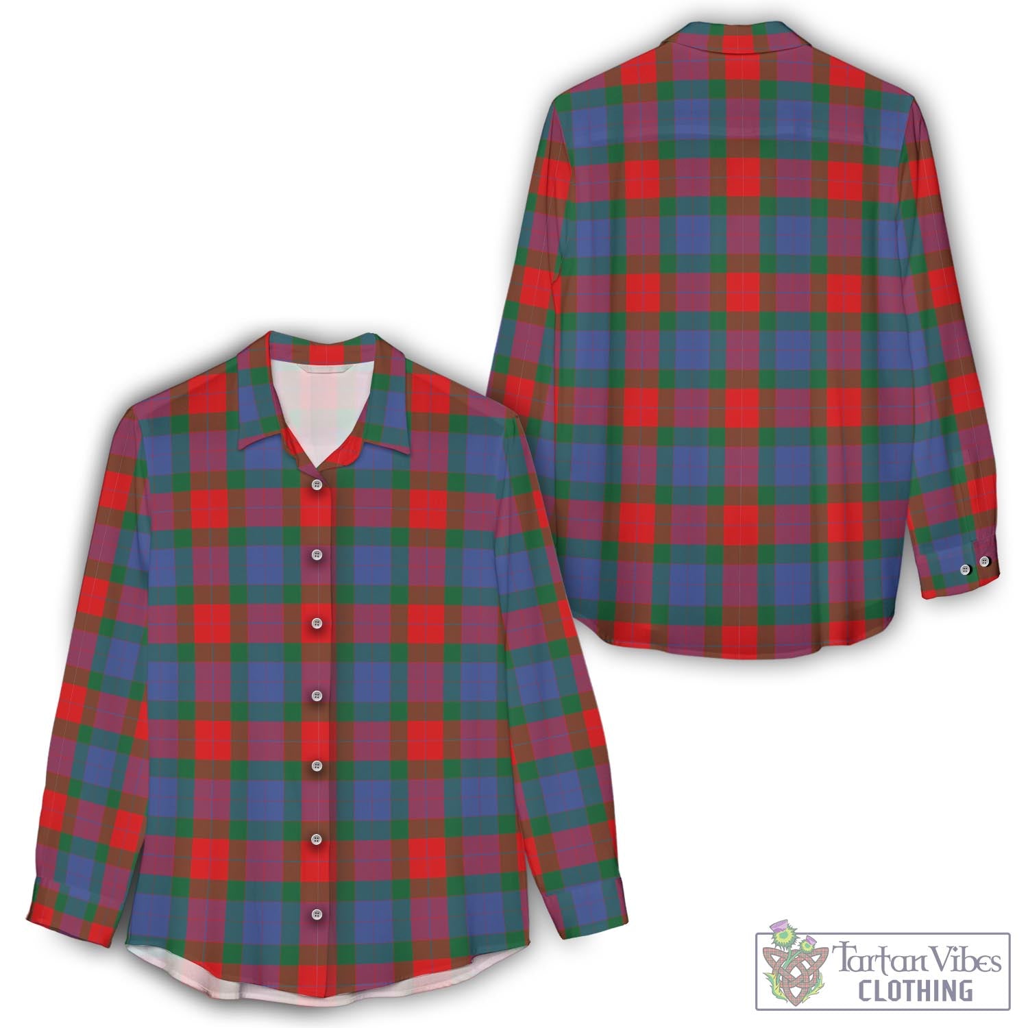 Mar Tartan Womens Casual Shirt