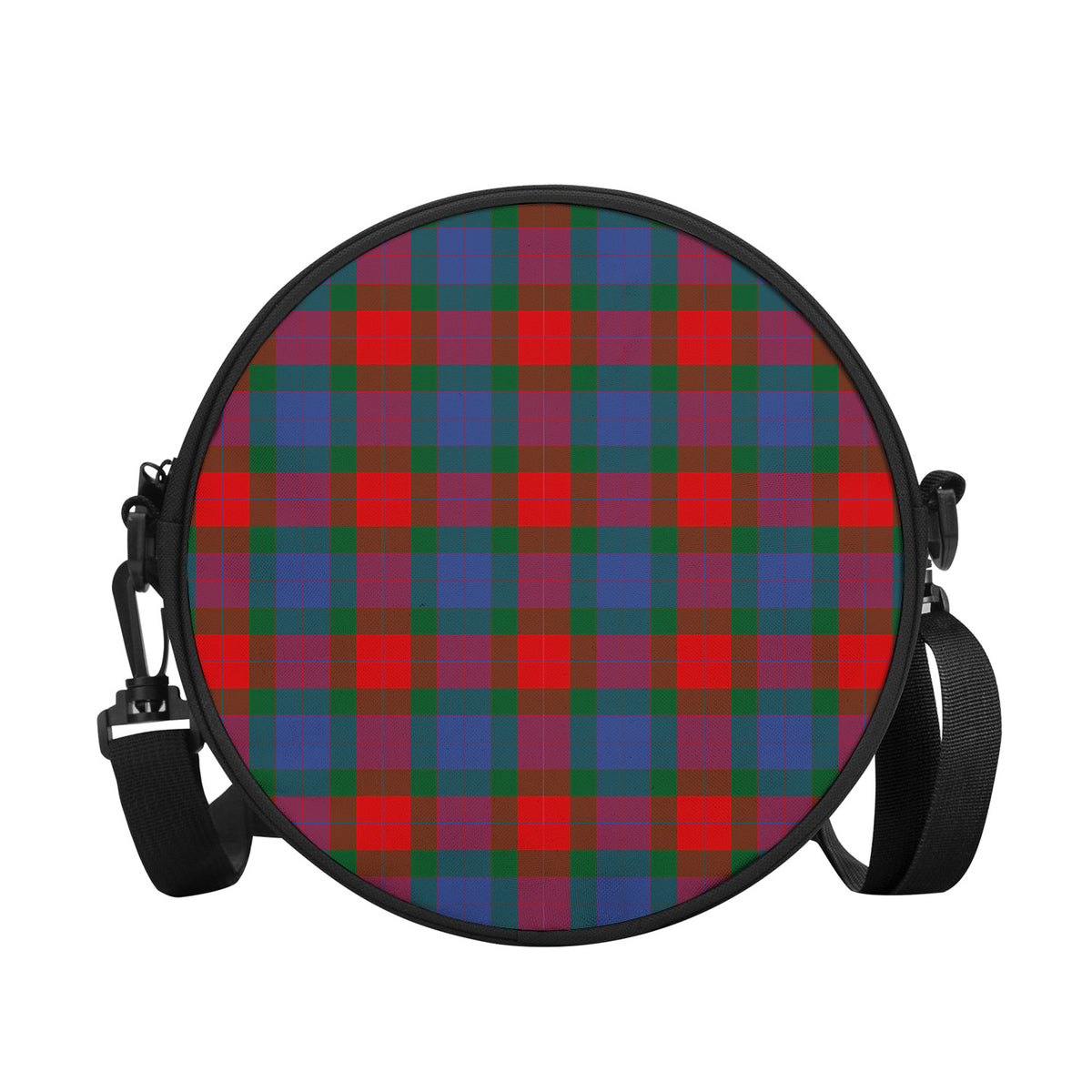 Mar Tartan Round Satchel Bags - Tartan Vibes Clothing